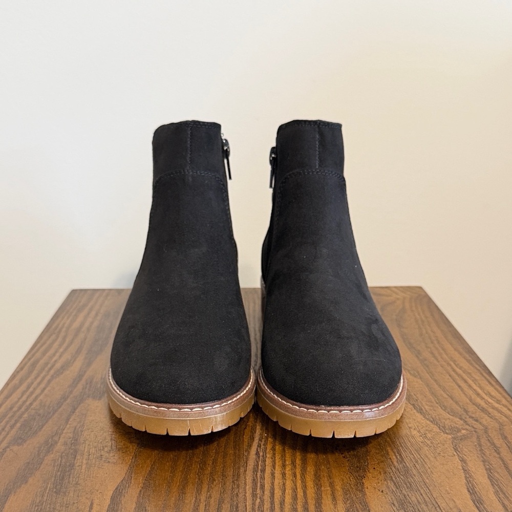 Rocket Dog Noelani Womens Black Suede Ankle Boots